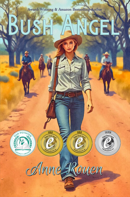 Bush Angel by Anne Rouen, winner of four awards in the 2026 Global Ebook Awards